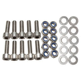 Land Rover Defender Stainless Steel Rear Cross Member Bolt Kit - Britpart - DA1136
